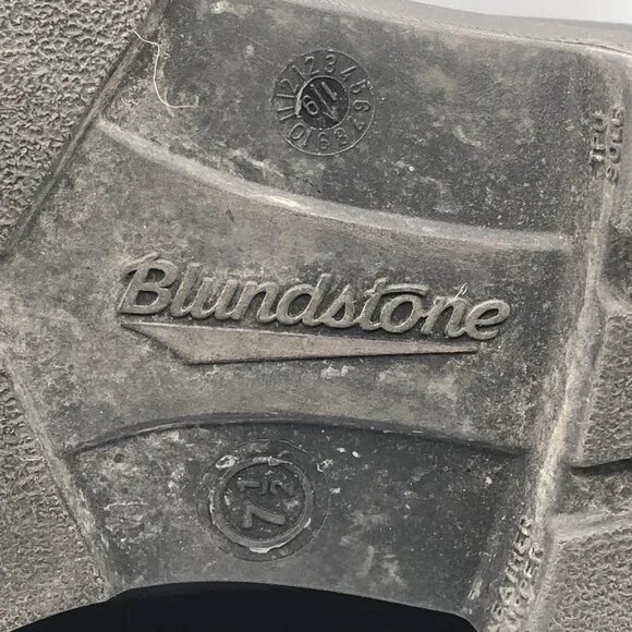 Blundstone Chelsea Boot Mens Size AU 7.5 US 8.5 #500 Stout Brown Leather Pull On - Picture 13 of 15